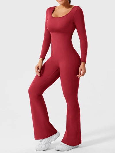 Yeoreo Lizvette Long Sleeves Flared Jumpsuit