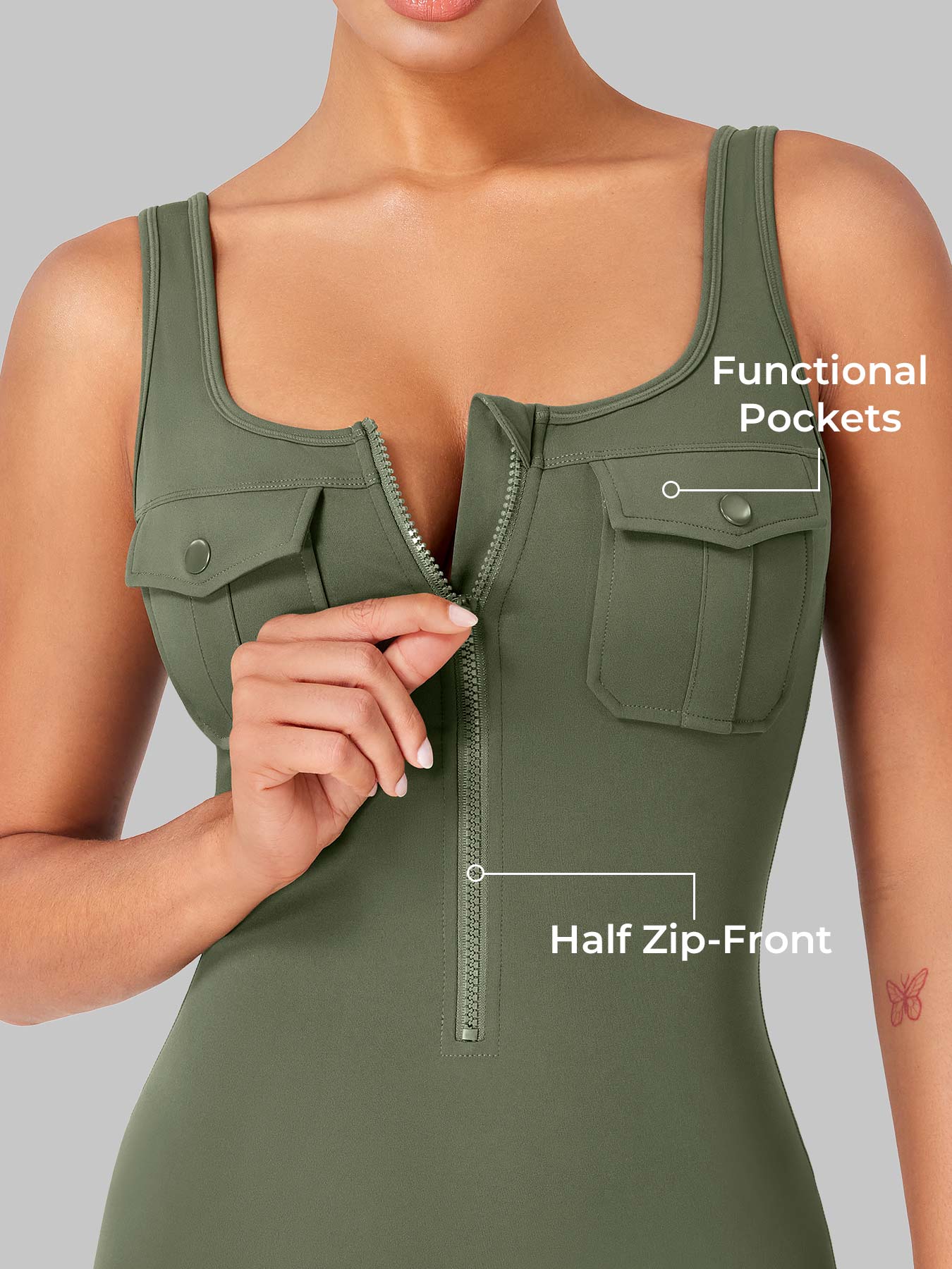 Yeoreo Yvonny CoreFlex Cargo Romper