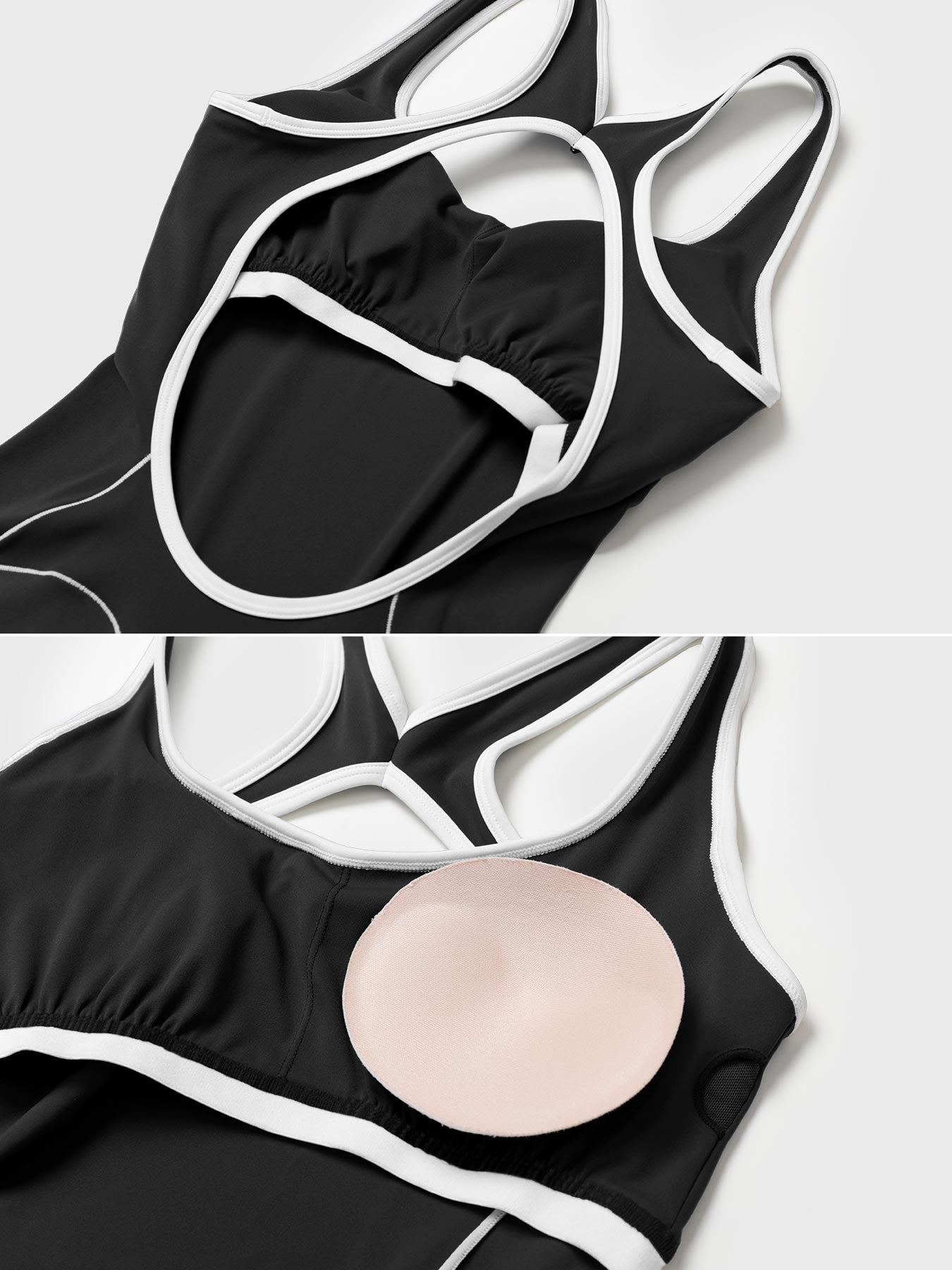 Yeoreo Antonia Contrast Trim Flared Jumpsuit