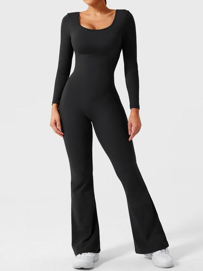 Yeoreo Lizvette Long Sleeves Flared Jumpsuit