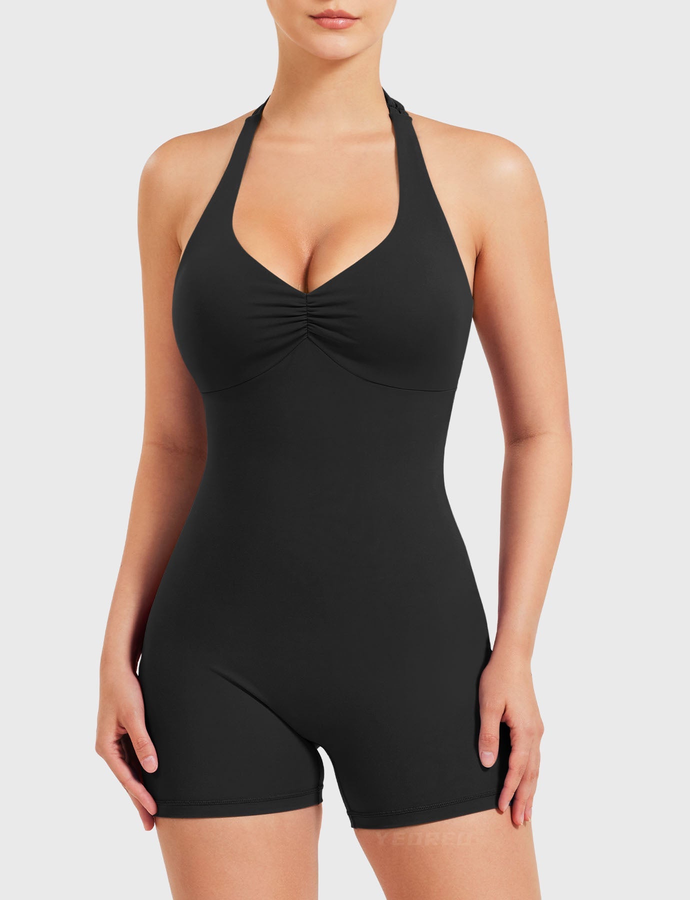 Yeoreo Joceline Backless Halter Romper