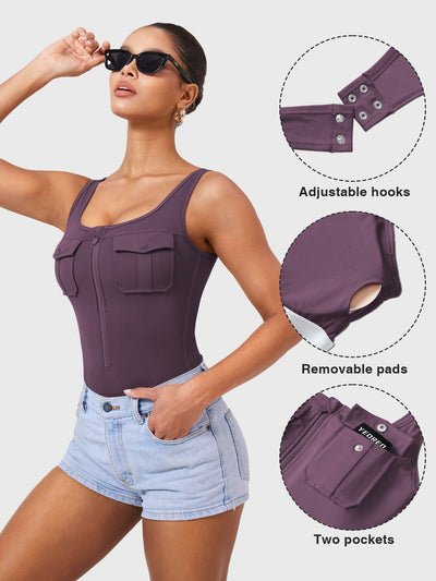 Yeoreo Yvonny CoreFlex Cargo Bodysuit