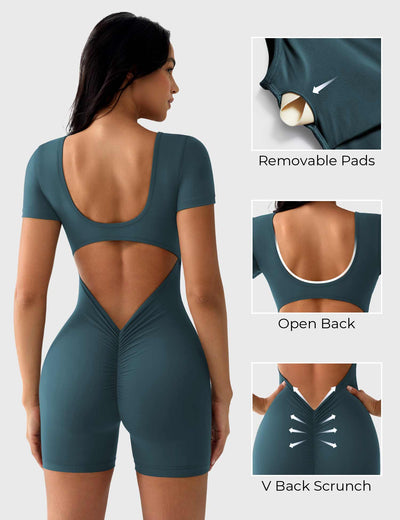 Yeoreo Lizvette Short Sleeves Romper