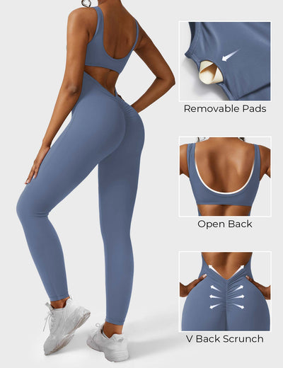 Yeoreo Lizvette V-Back Jumpsuit