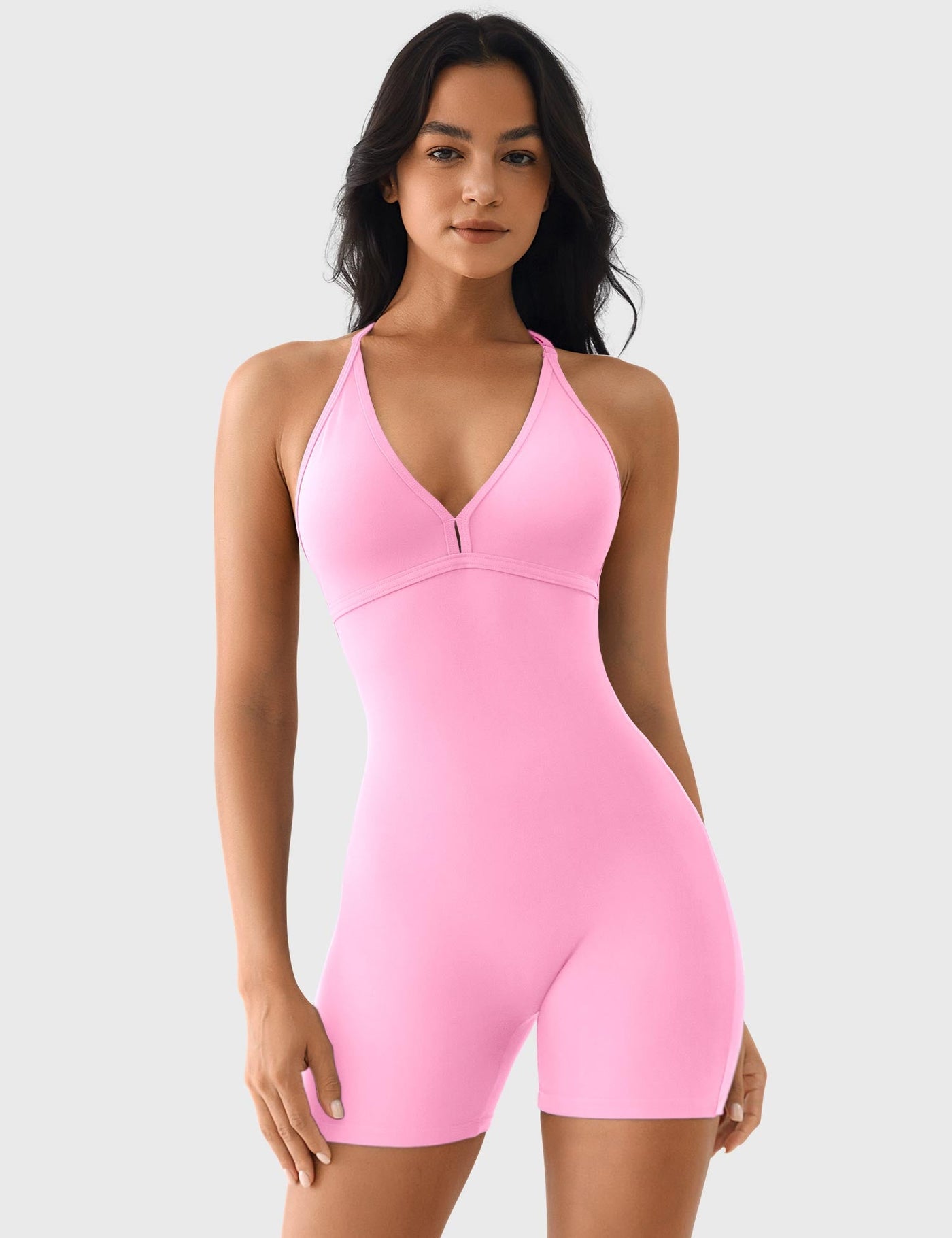 Yeoreo Taylor V Neck Backless Romper