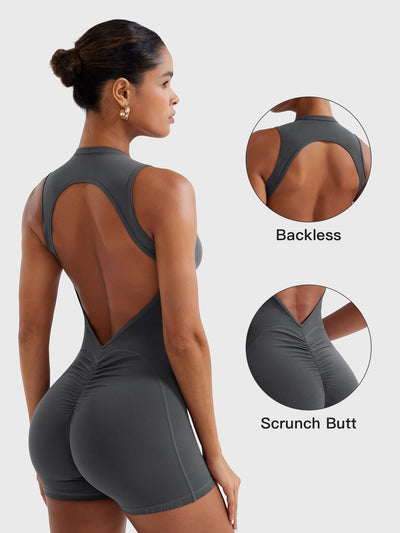 Yeoreo Tessia Backless Scrunch Romper