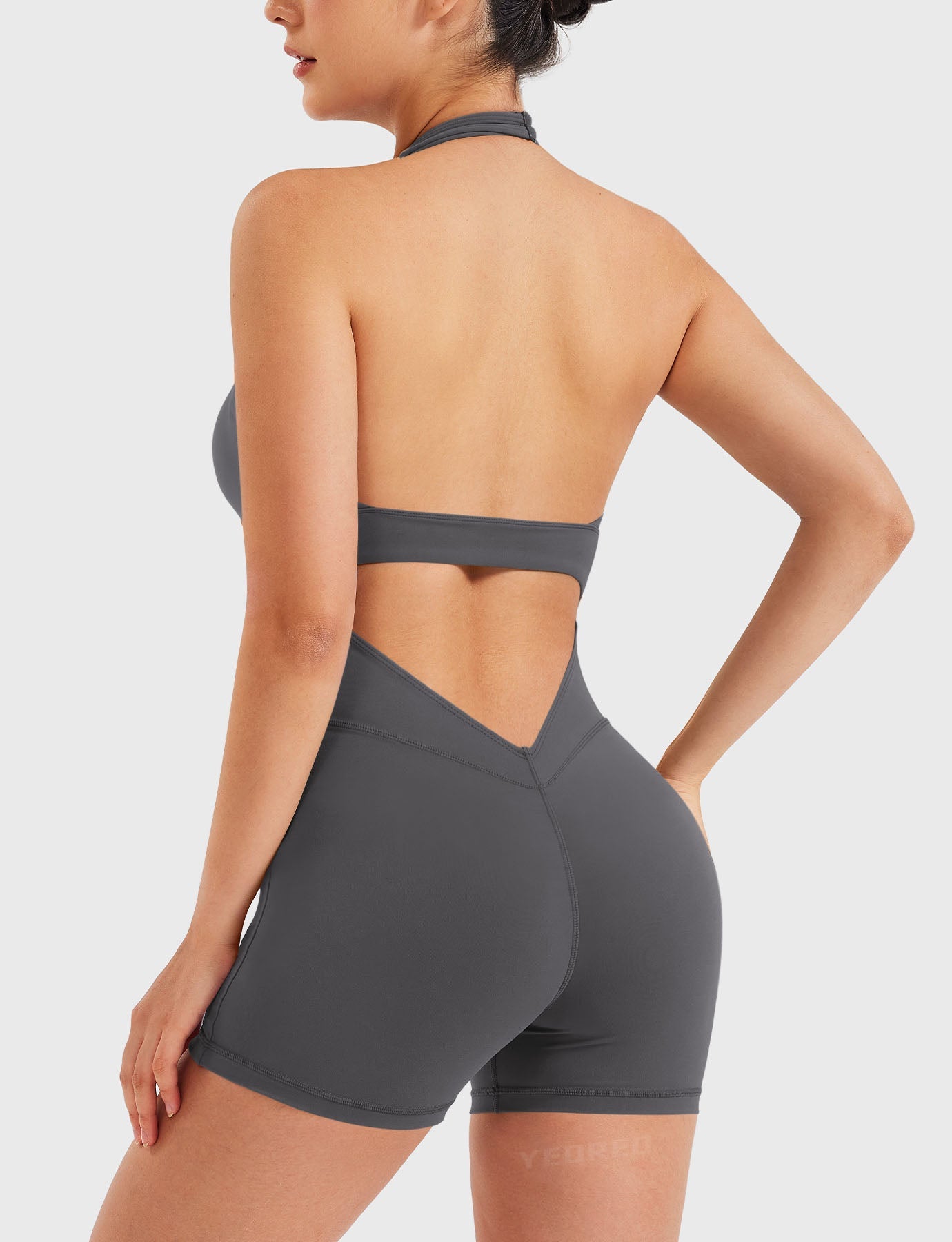 Yeoreo Joceline Backless Halter Romper