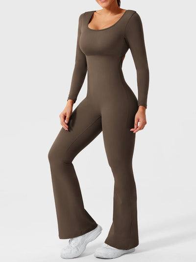 Yeoreo Lizvette Long Sleeves Flared Jumpsuit