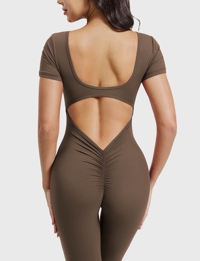 Yeoreo Lizvette Short Sleeves Jumpsuit