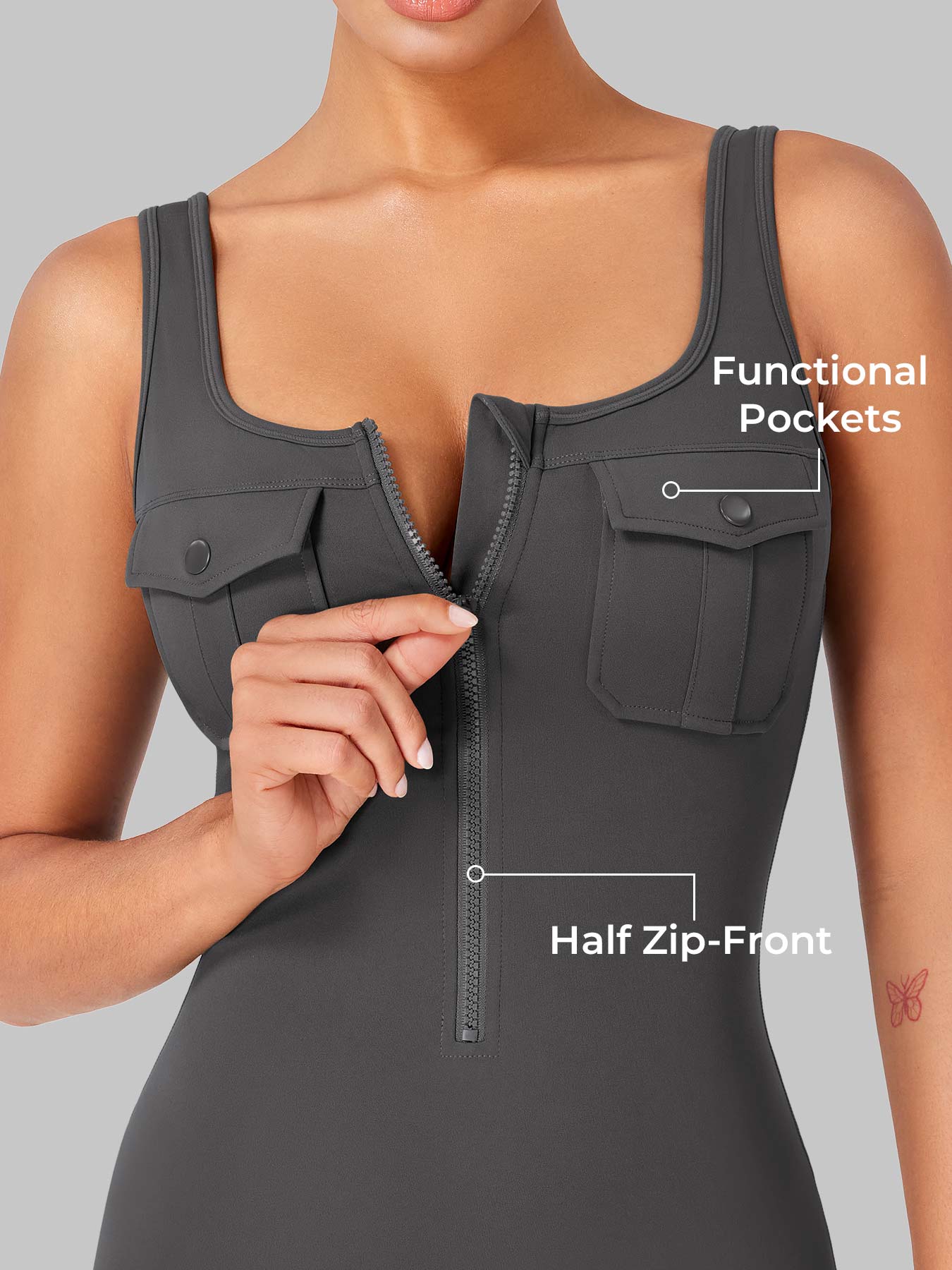 Yeoreo Yvonny CoreFlex Cargo Romper