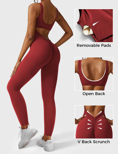Yeoreo Lizvette V-Back Jumpsuit