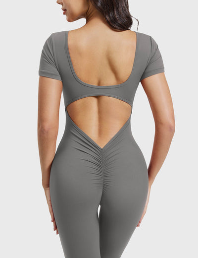 Yeoreo Lizvette Short Sleeves Jumpsuit