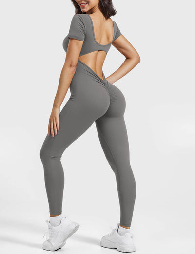 Yeoreo Lizvette Short Sleeves Jumpsuit