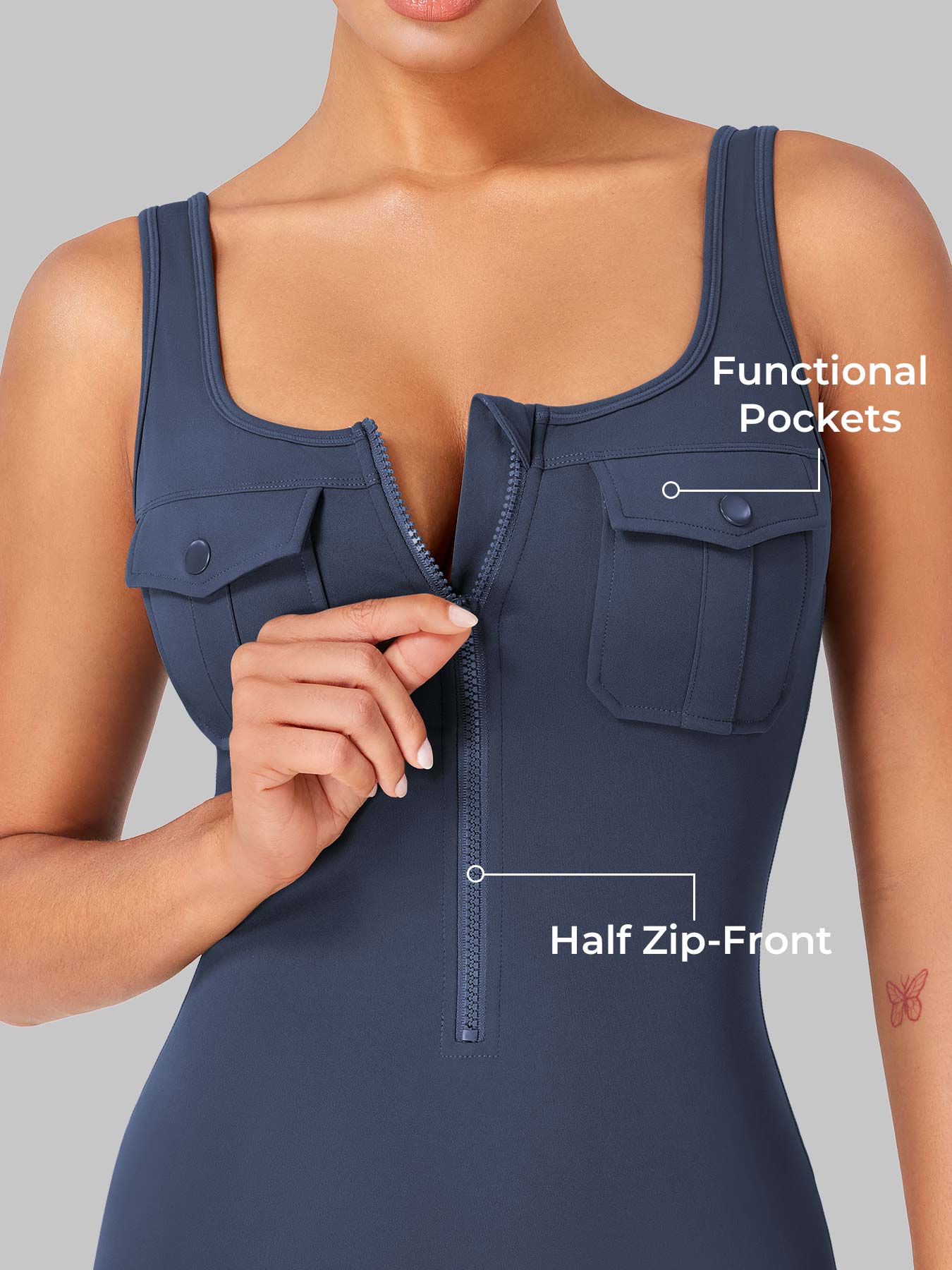 Yeoreo Yvonny CoreFlex Cargo Romper