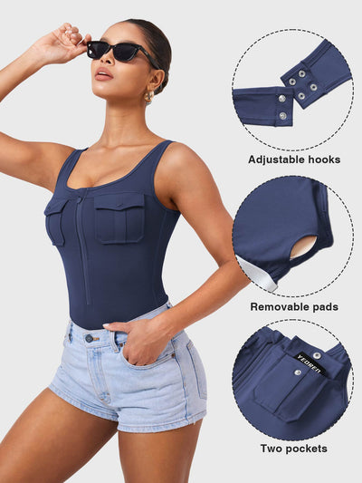 Yeoreo Yvonny CoreFlex Cargo Bodysuit