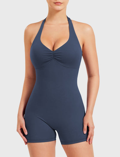 Yeoreo Joceline Backless Halter Romper