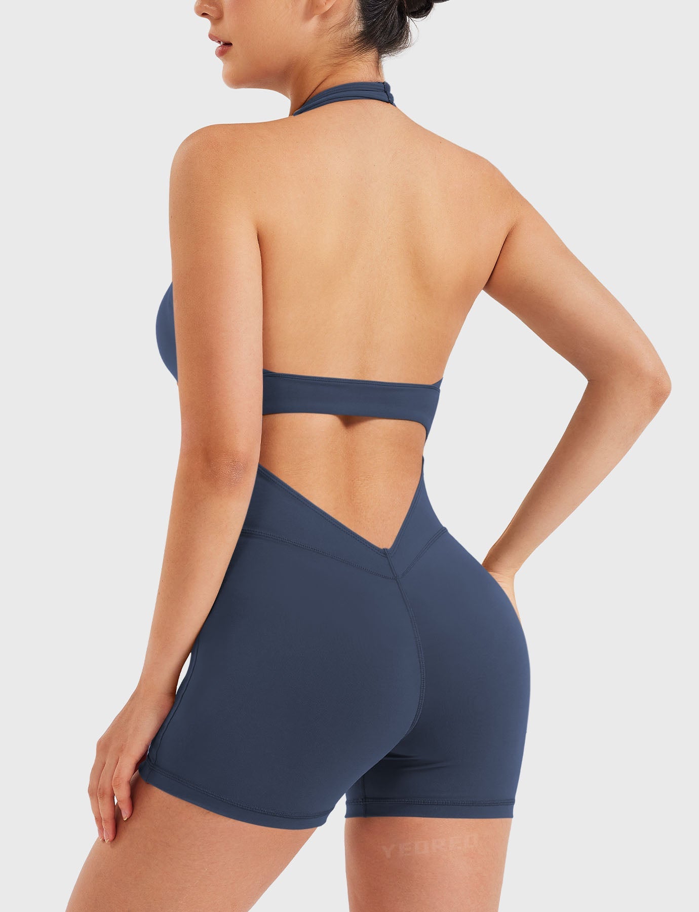 Yeoreo Joceline Backless Halter Romper