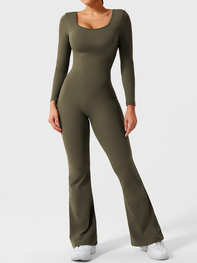 Yeoreo Lizvette Long Sleeves Flared Jumpsuit