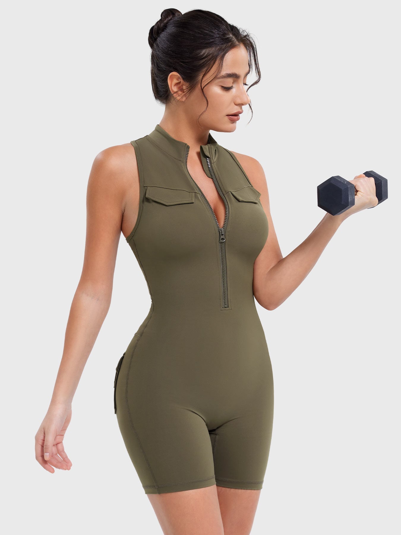 Yeoreo Samantha CoreFlex Romper with Pockets