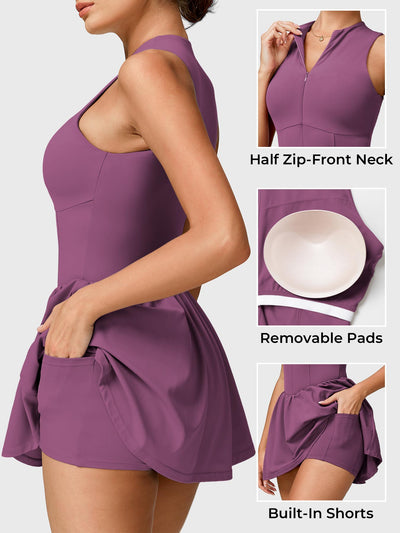 Yeoreo Erica Zipper Tennis Dress