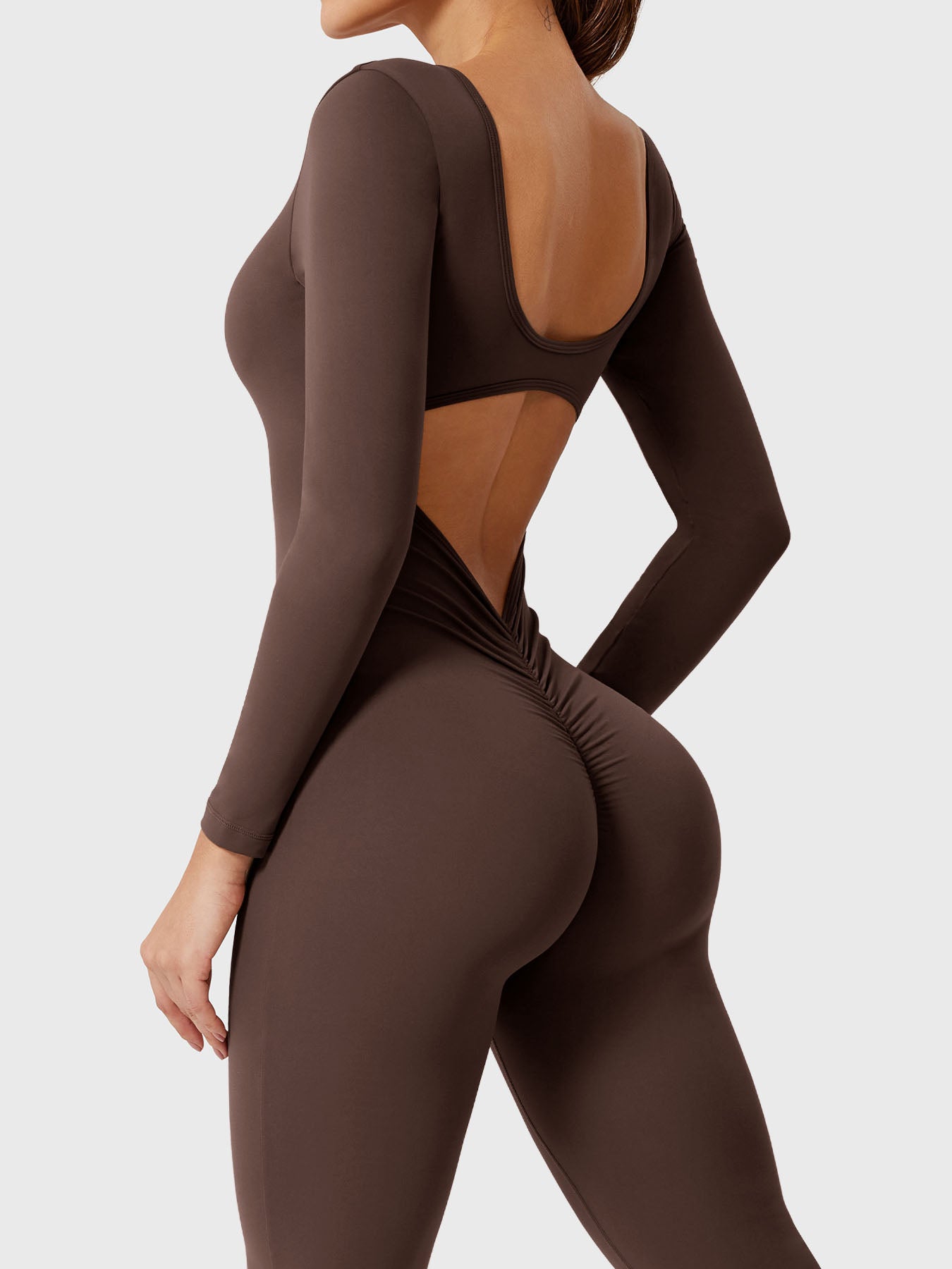 Yeoreo Lizvette Long Sleeves Flared Jumpsuit