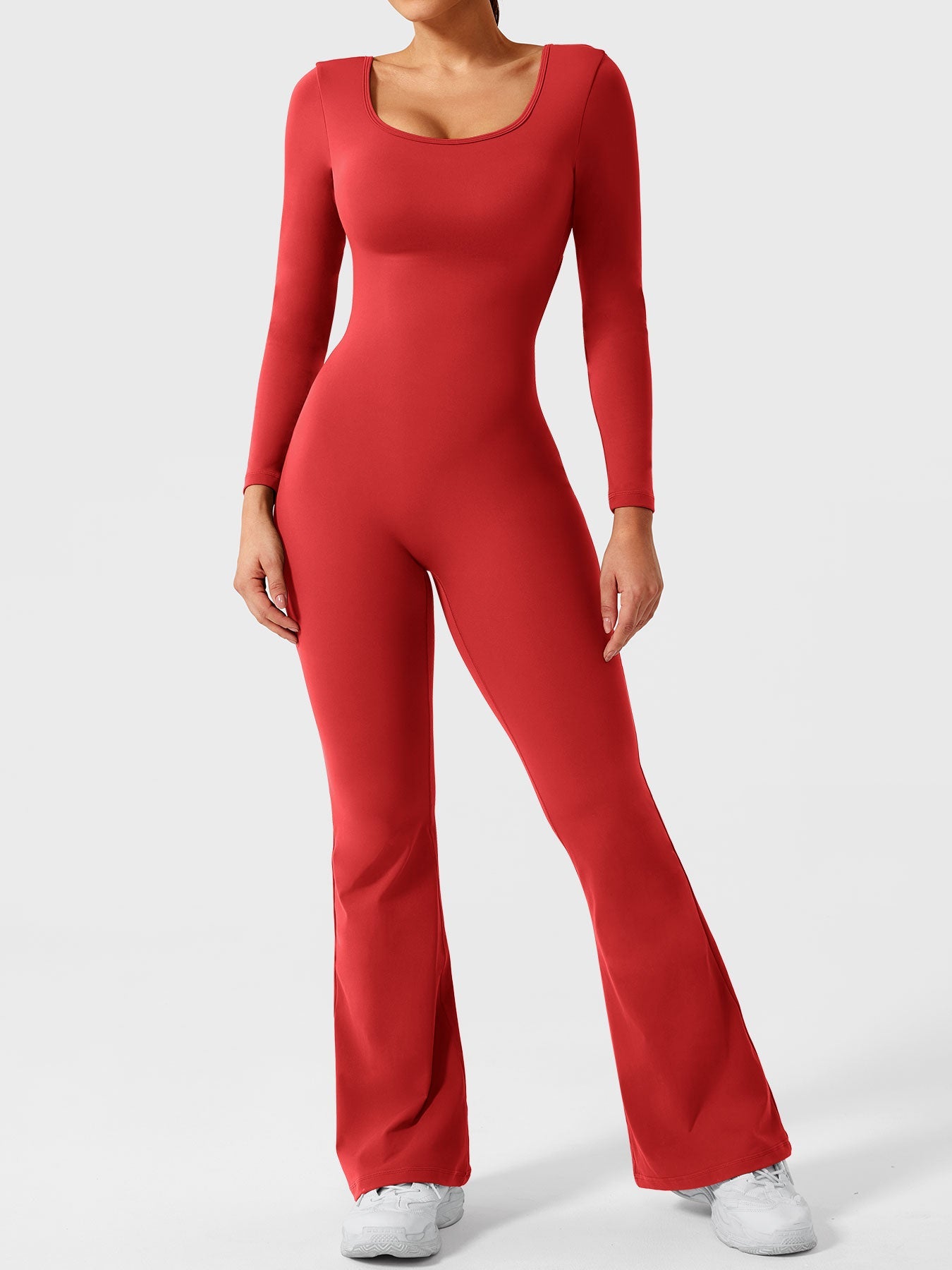 Yeoreo Lizvette Long Sleeves Flared Jumpsuit
