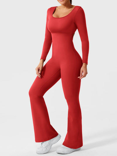Yeoreo Lizvette Long Sleeves Flared Jumpsuit