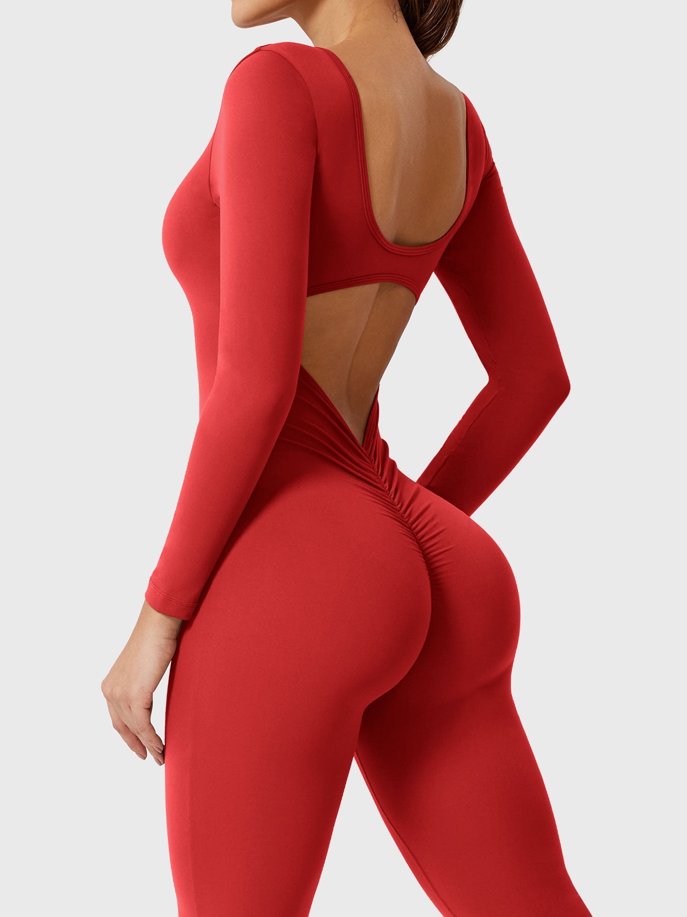Yeoreo Lizvette Long Sleeves Flared Jumpsuit