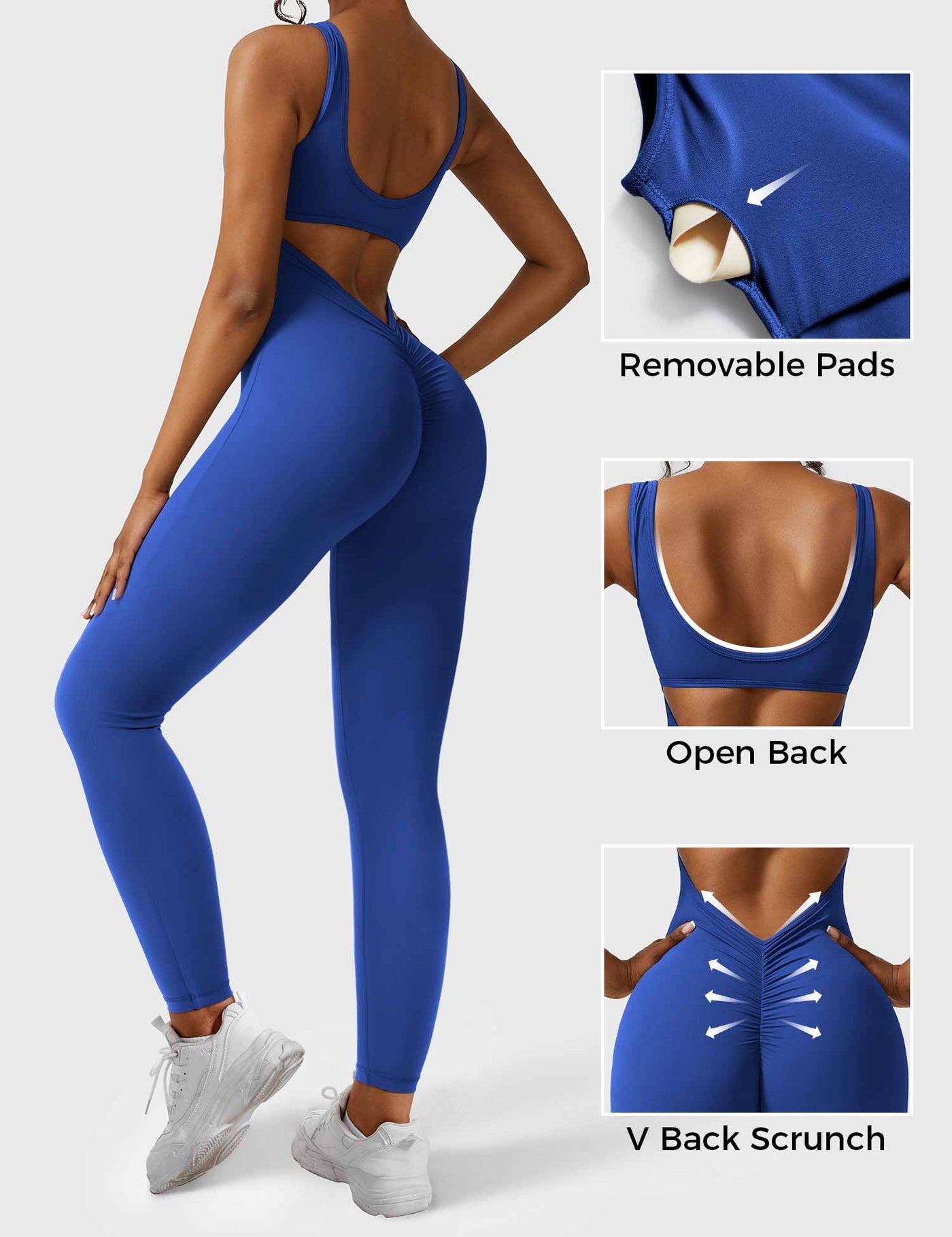 Yeoreo Lizvette V-Back Jumpsuit