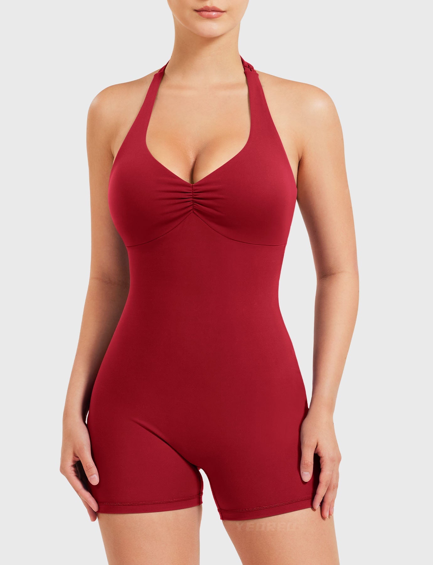 Yeoreo Joceline Backless Halter Romper