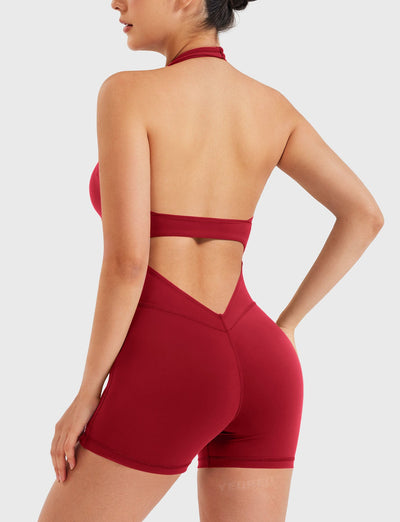 Yeoreo Joceline Backless Halter Romper