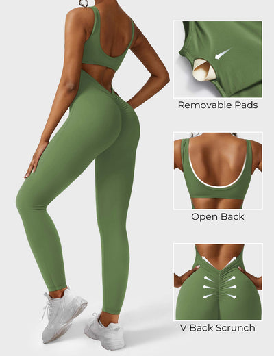 Yeoreo Lizvette V-Back Jumpsuit