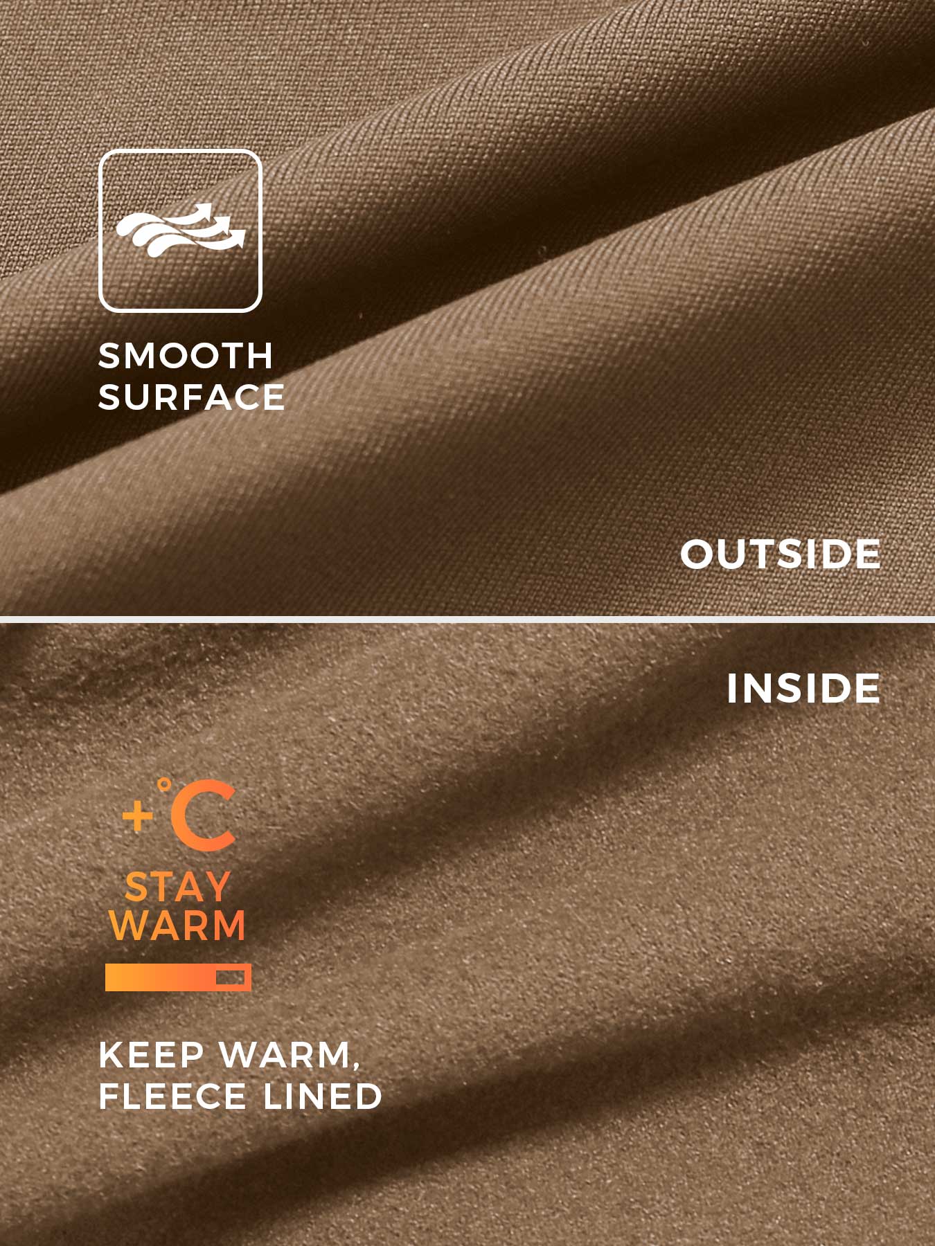 Yeoreo Belle Fleece Zipper Jumpsuit- Brown