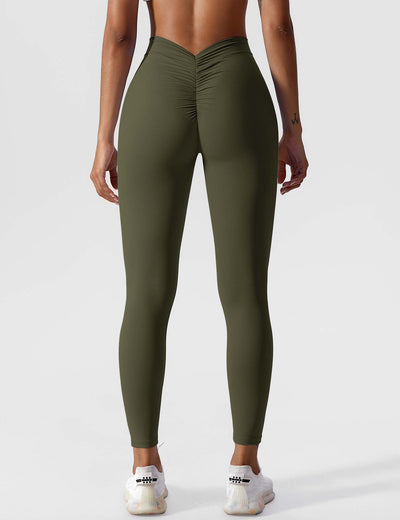 Yeoreo V-back Ruched Leggings