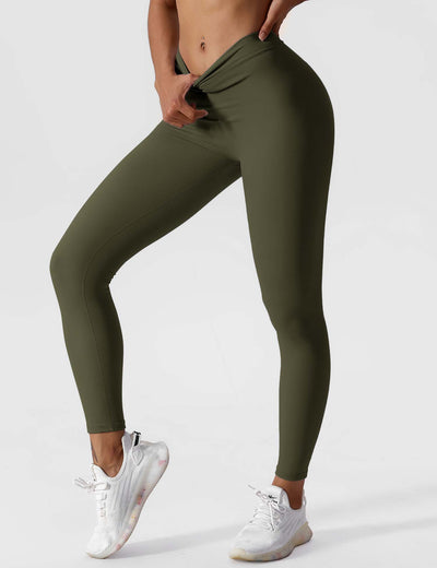 Yeoreo V-back Ruched Leggings