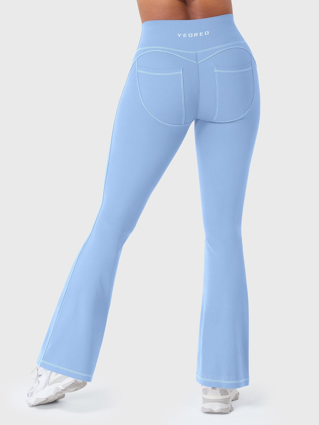 Yeoreo Astridy Faux Denim Flared Leggings