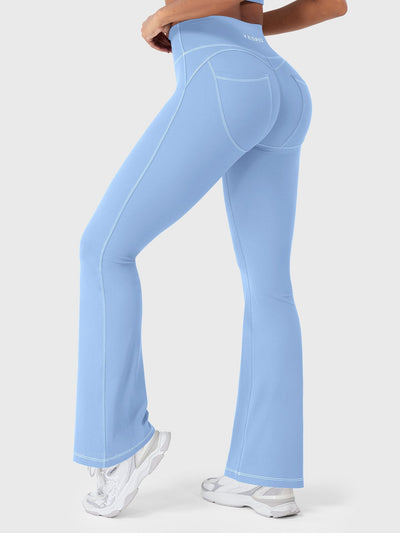 Yeoreo Astridy Faux Denim Flared Leggings