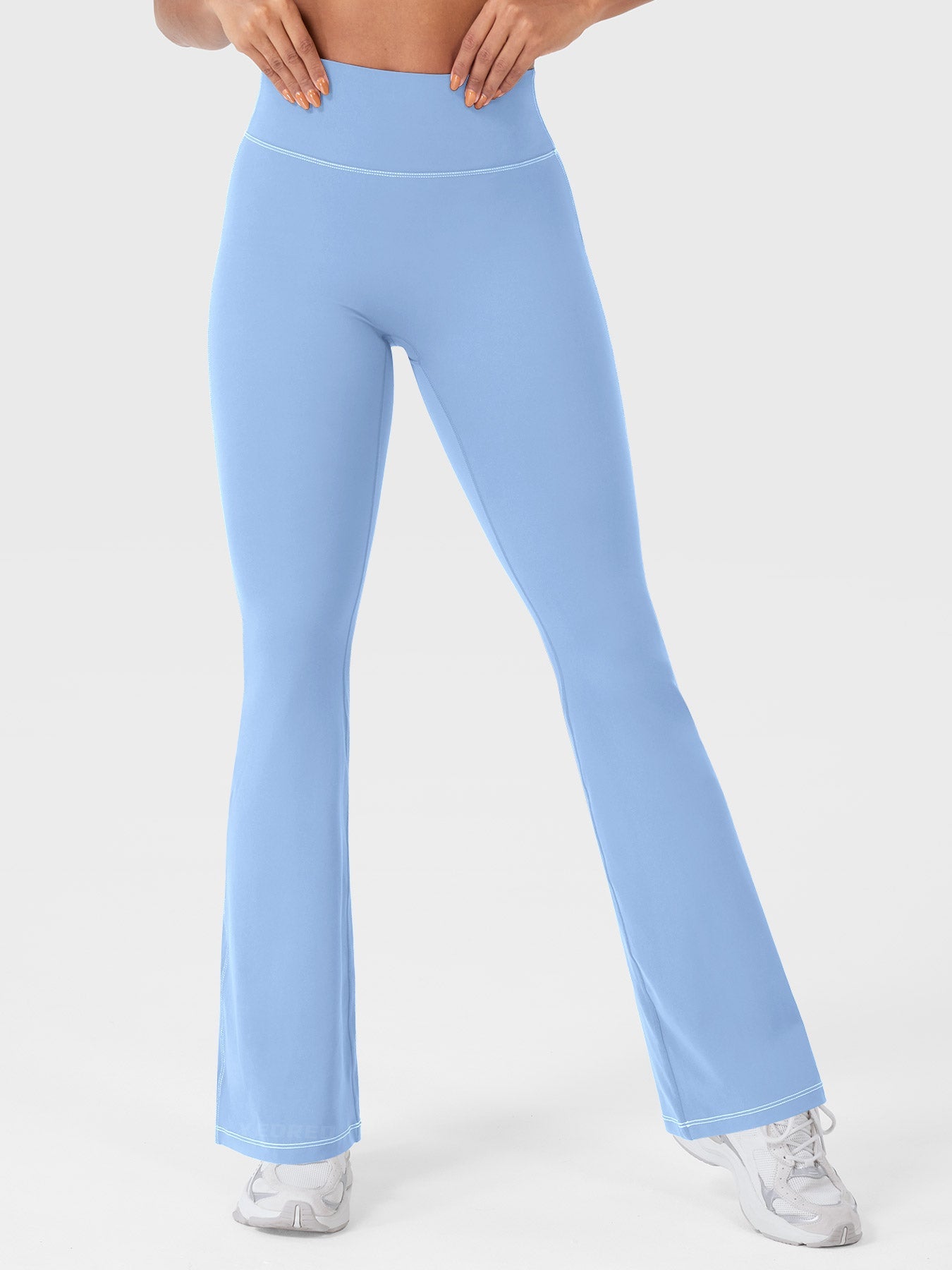 Yeoreo Astridy Faux Denim Flared Leggings