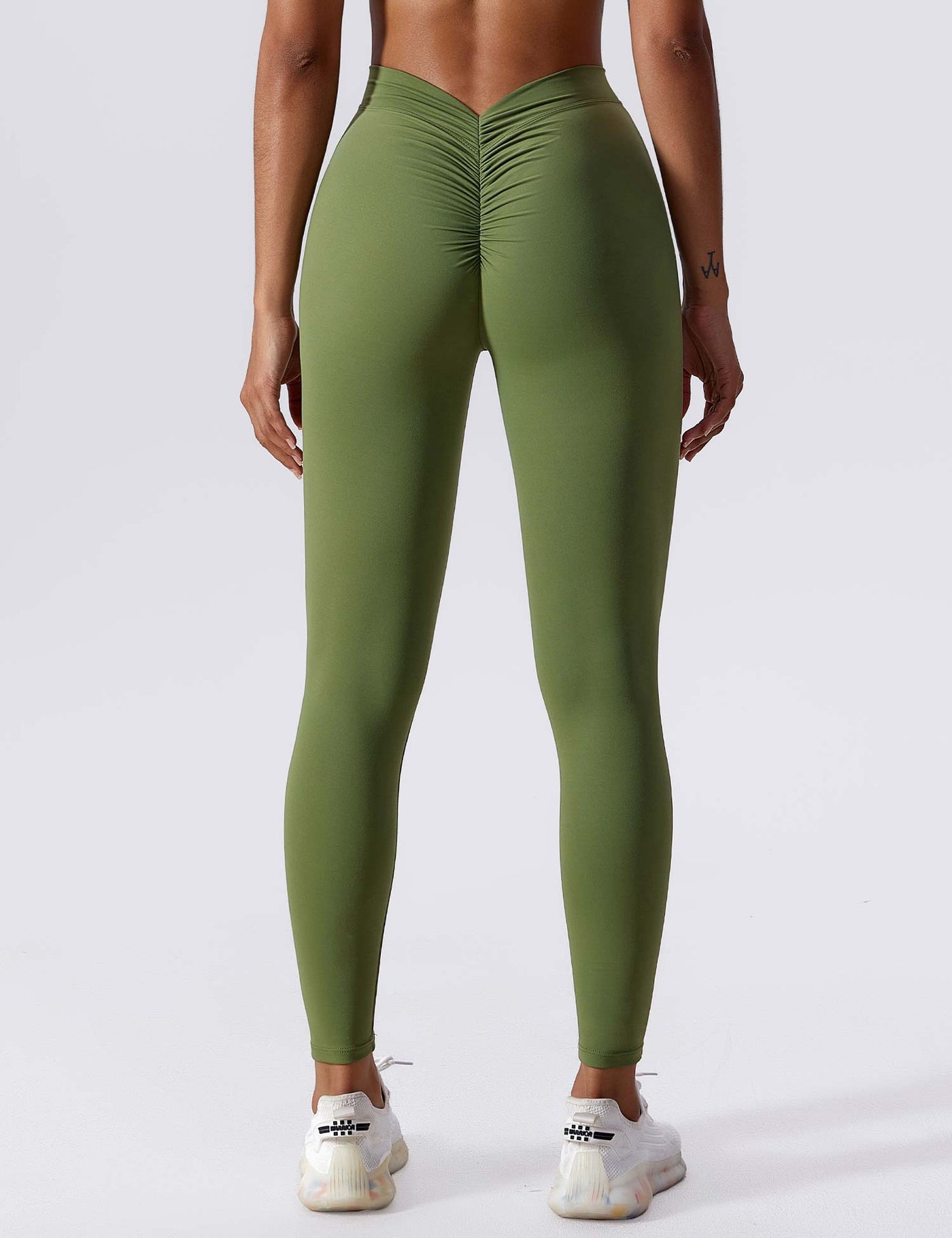 Yeoreo V-back Ruched Leggings