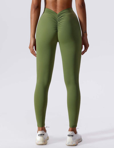 Yeoreo V-back Ruched Leggings