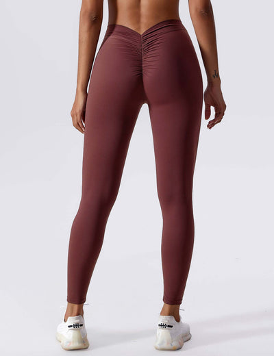 Yeoreo V-back Ruched Leggings