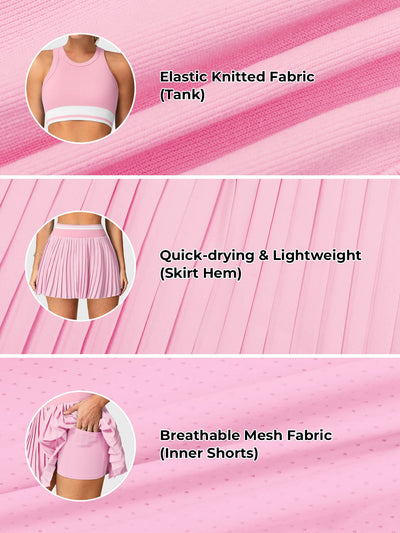 Yeoreo Hebe 2-Piece Tennis Skirt Set