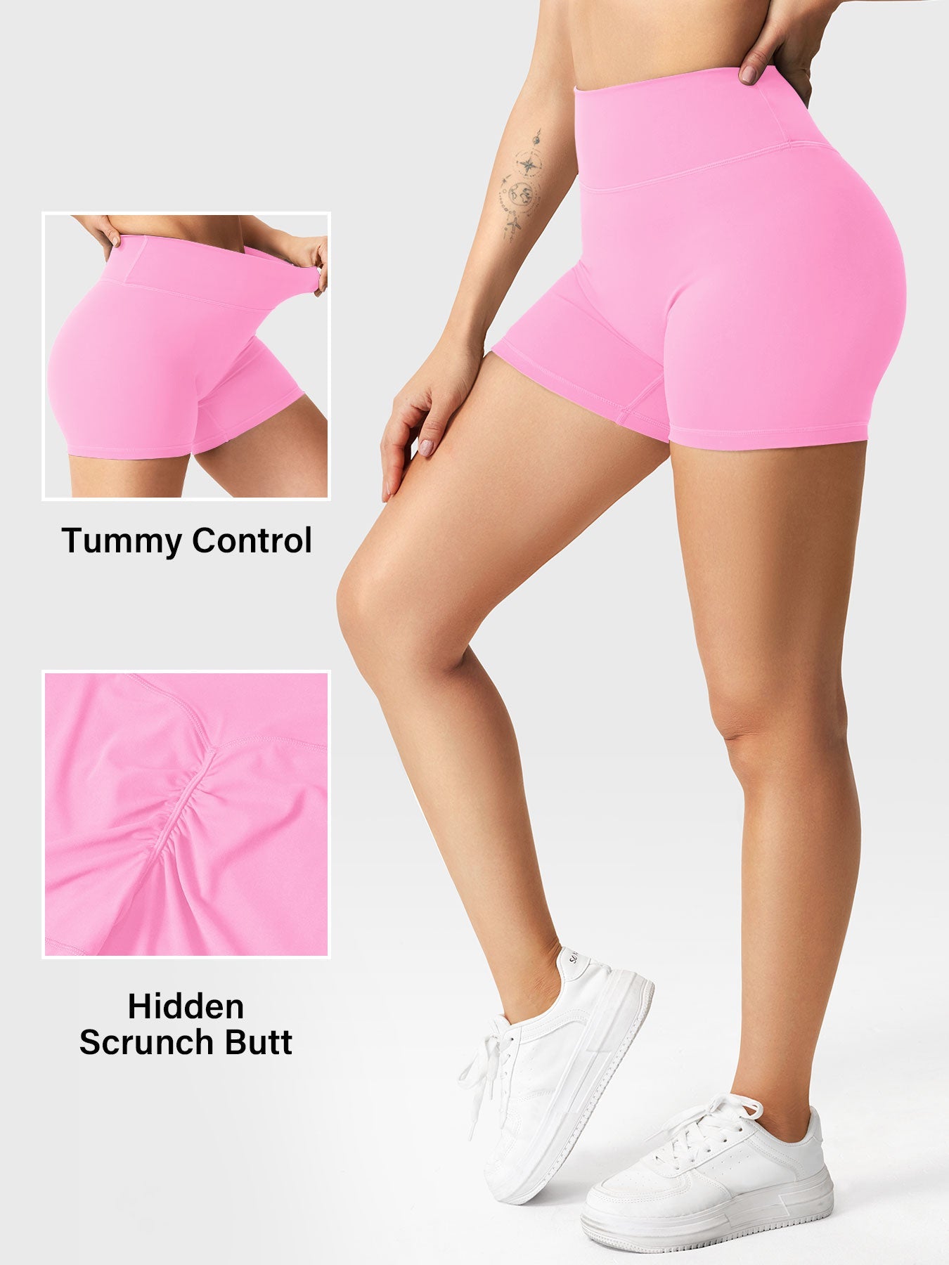 Yeoreo Craze 3.6" Scrunch Shorts