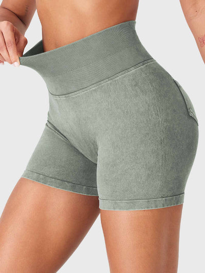 Yeoreo Bridgie Faux Denim Seamless Shorts