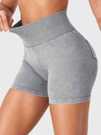 Yeoreo Bridgie Faux Denim Seamless Shorts