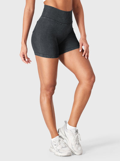 Yeoreo Bridgie Faux Denim Seamless Shorts
