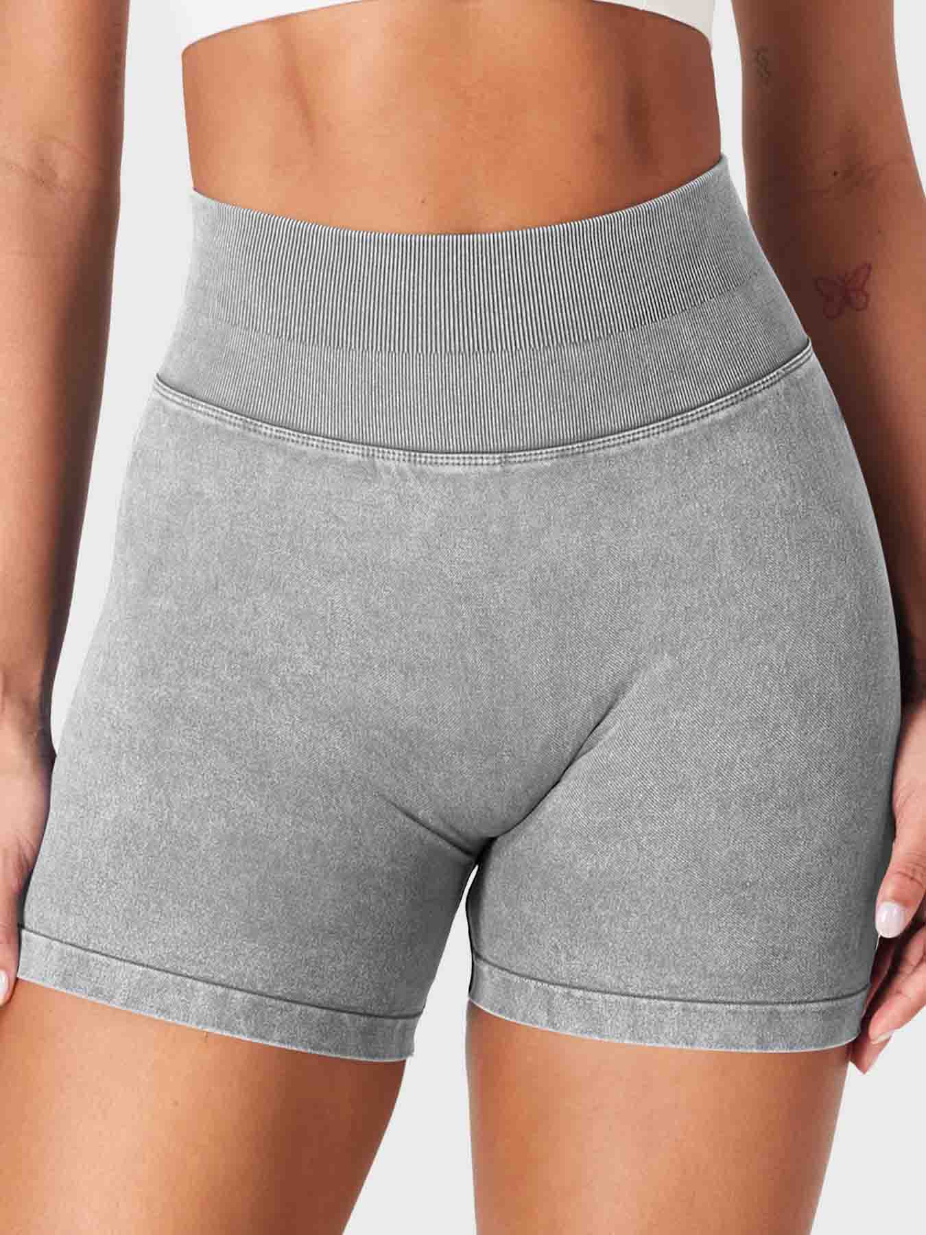 Yeoreo Bridgie Faux Denim Seamless Shorts