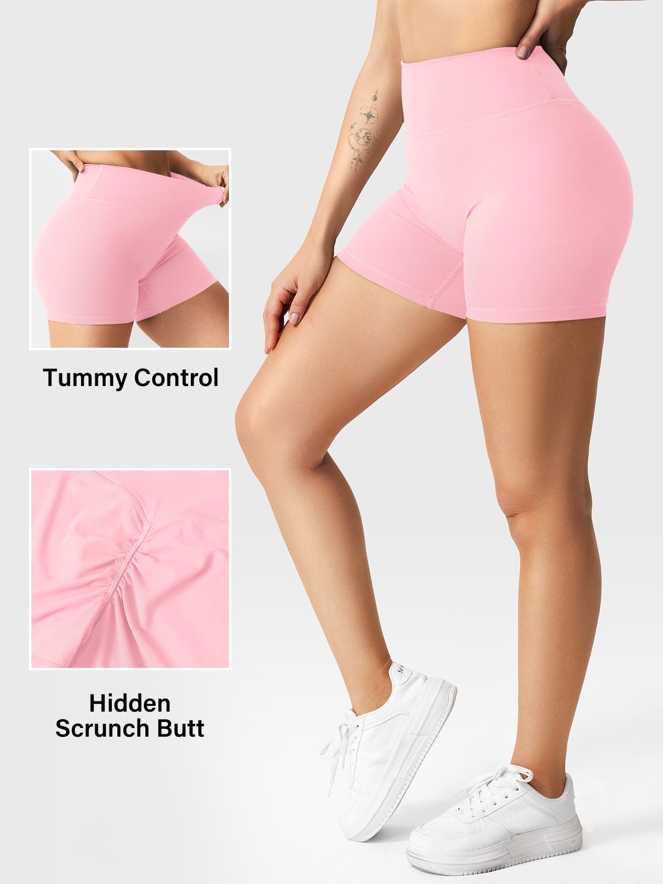 Yeoreo Craze 4.5" Scrunch Shorts