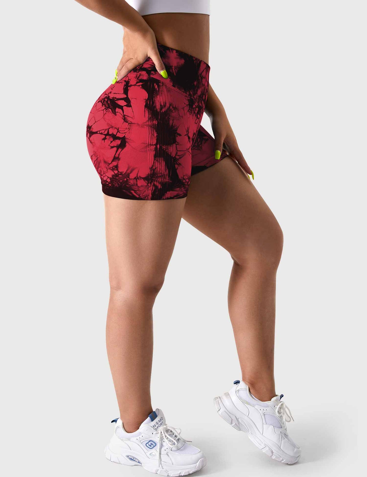 Yeoreo 3.6"Professional Tie Dye Shorts