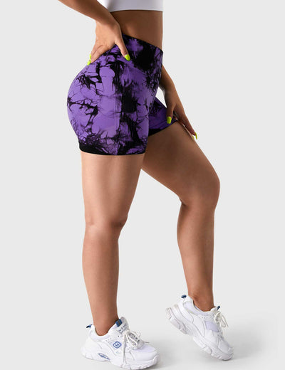 Yeoreo 3.6"Professional Tie Dye Shorts